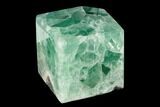 Polished Green Fluorite Cube - Mexico #153381-1